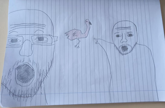 made this in romanian class