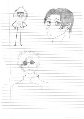 first sketches